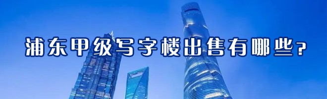 22"浦東甲級寫字樓出售有哪些？"