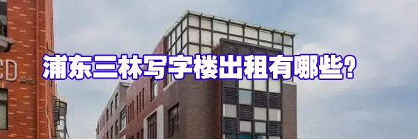 22"浦東三林寫字樓出租有哪些？"