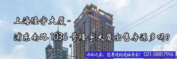 22"上海隆宇大廈-浦東南路1036號隆宇大廈出售房源多嗎？"